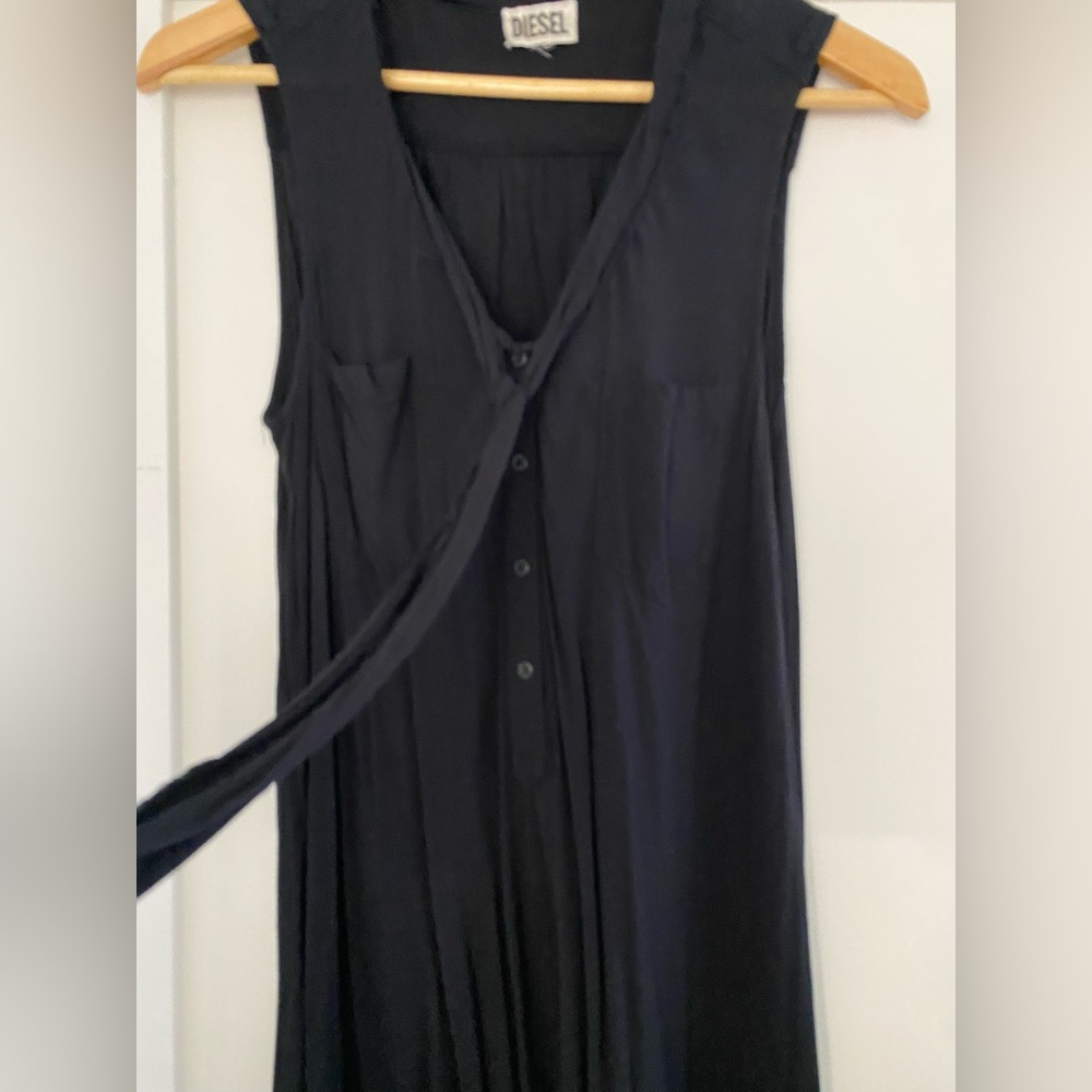 DIESEL BLACK SLEEVELESS DRESS - Picture 3 of 5